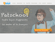 Tablet Screenshot of patschool.com